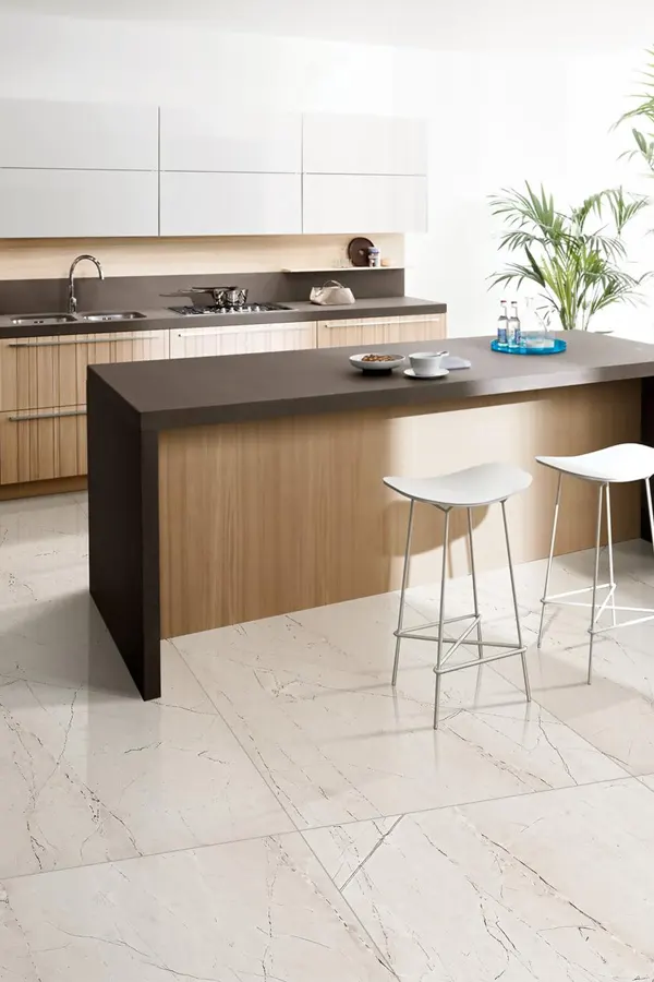 Laying tiles